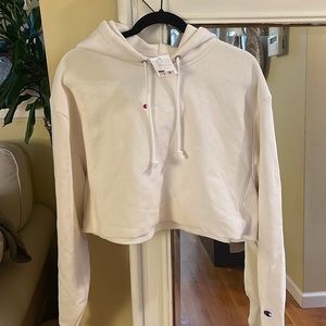 Champion cropped hoodie